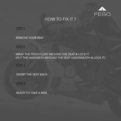 FEGO Float Mountain Range – Air Seat Cushion for Bikes