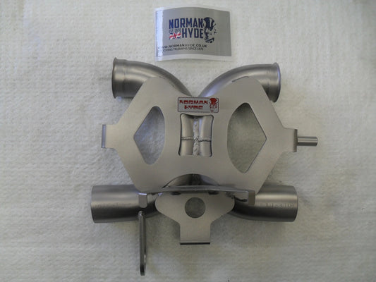 NORMAN HYDE X-PIPE FOR TRIUMPH MODELS
