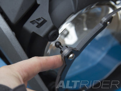 AltRider Clear Headlight Guard for the BMW R 1200 & R 1250 GS /GSA