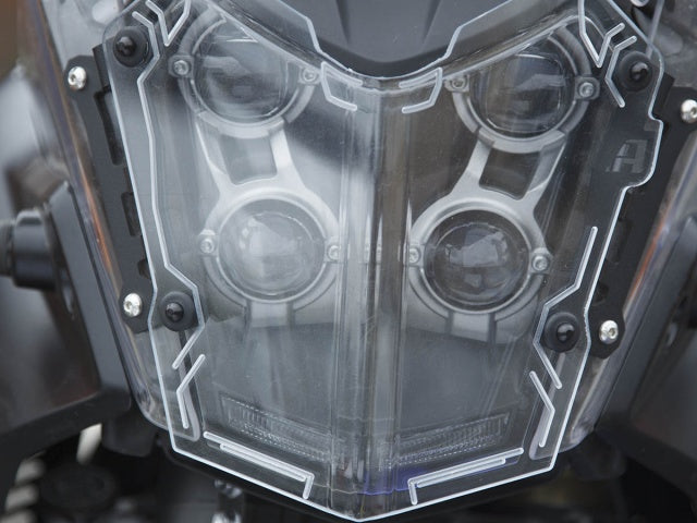AltRider Clear Headlight Guard for the Yamaha Tenere 700