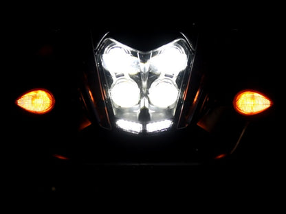 AltRider Clear Headlight Guard for the Yamaha Tenere 700