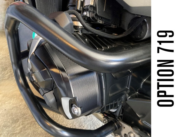 AltRider Crash Bars for the BMW R 1250 GS - Black - Without Mounting Bracket