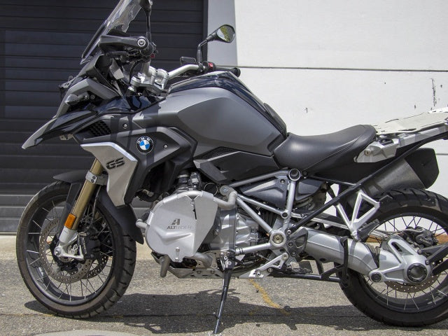 AltRider Cylinder Head Guards for the AltRider BMW R 1250 GS Crash Bars - Silver