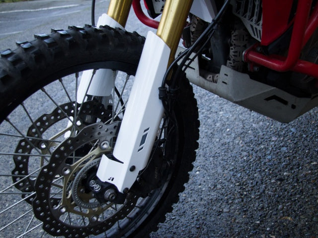 AltRider Fork Leg Guards for Honda CRF1000L and CRF1100L Africa Twin/ ADV Sports - White