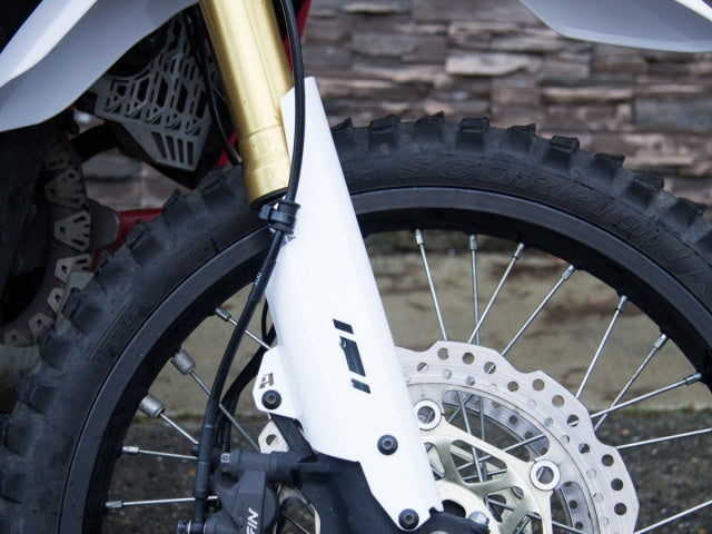 AltRider Fork Leg Guards for Honda CRF1000L and CRF1100L Africa Twin/ ADV Sports - White