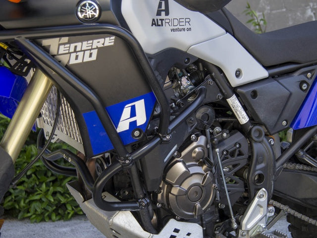 AltRider Lower Crash Bars for the Yamaha Tenere 700 - Black