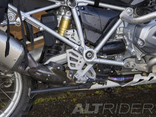 AltRider Rear Brake Master Cylinder Guard for the BMW R 1200 & R 1250 GS /GSA Water Cooled - Black