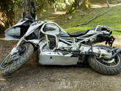 AltRider Skid Plate for the BMW R 1200 GS Water Cooled - Silver - Without Mounting Bracket