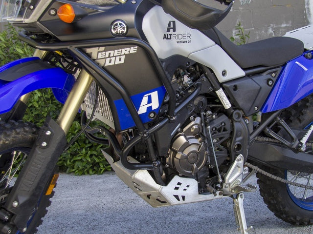 AltRider Upper Crash Bars for the Yamaha Tenere 700 - Black
