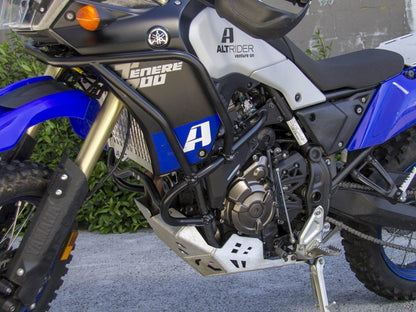 AltRider Upper Crash Bars for the Yamaha Tenere 700 - Black