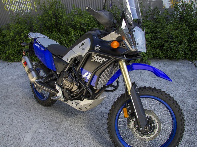 AltRider Upper Crash Bars for the Yamaha Tenere 700 - Black