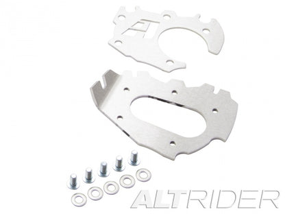 AltRider Side Stand Enlarger Foot for the BMW R 1200 & R 1250 GS Adventure Water Cooled - Silver