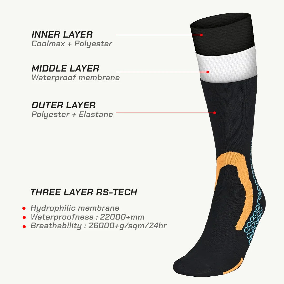 RANDY SUN – WATERPROOF SOCKS KNEE HIGH