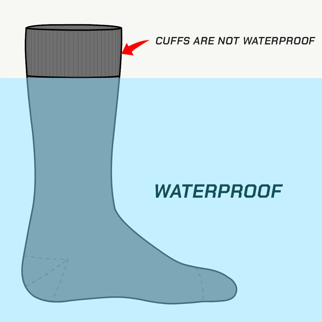 RANDY SUN – MERINO WOOL WATERPROOF KNEE HIGH SOCKS