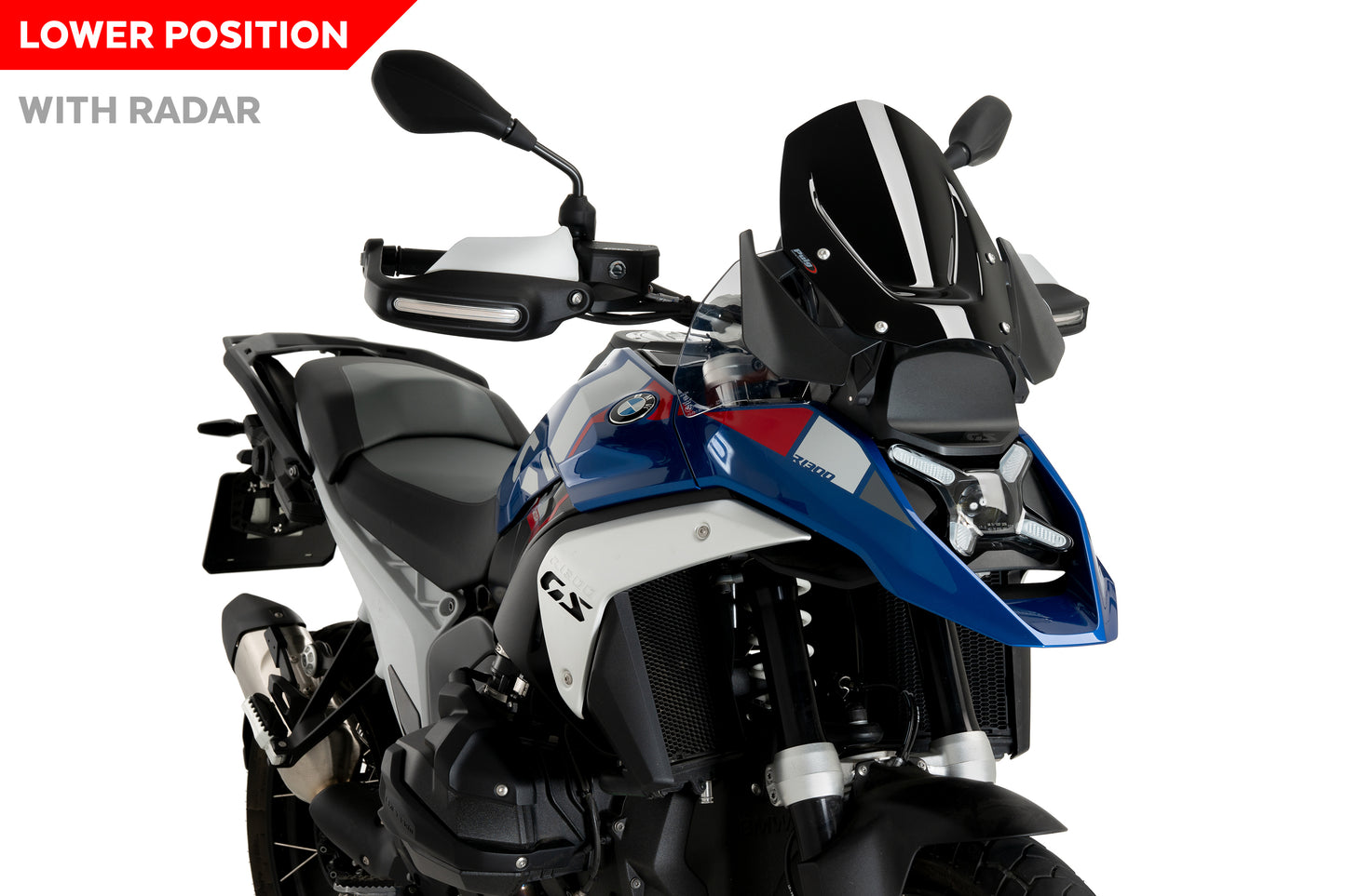 Puig racing windscreen for BMW R1300GS with RADAR #21794
