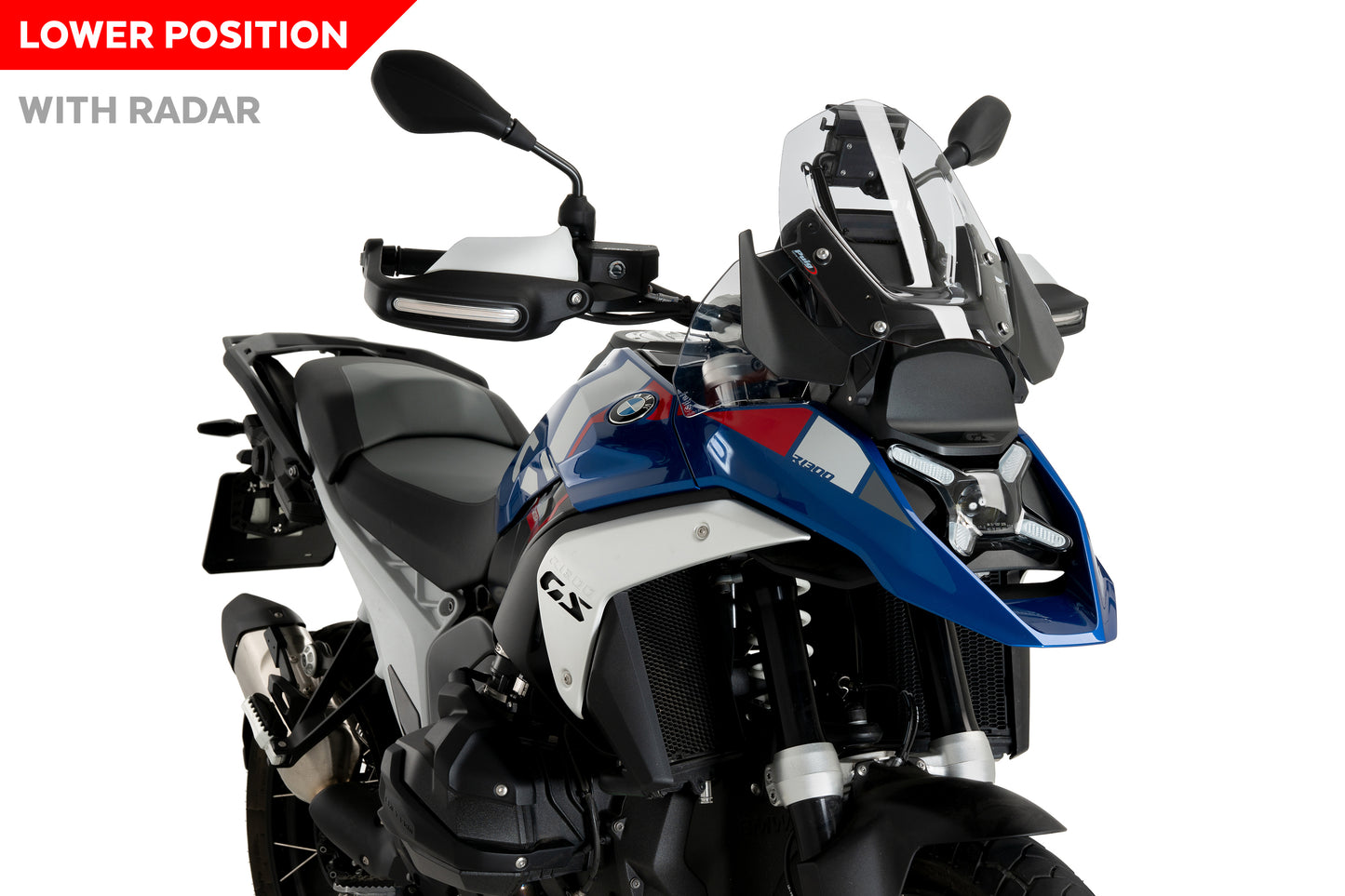 Puig racing windscreen for BMW R1300GS with RADAR #21794