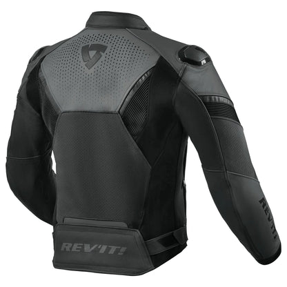 Rev'it! Matador Leather Jacket - Black Anthracite