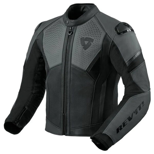 Rev'it! Matador Leather Jacket - Black Anthracite
