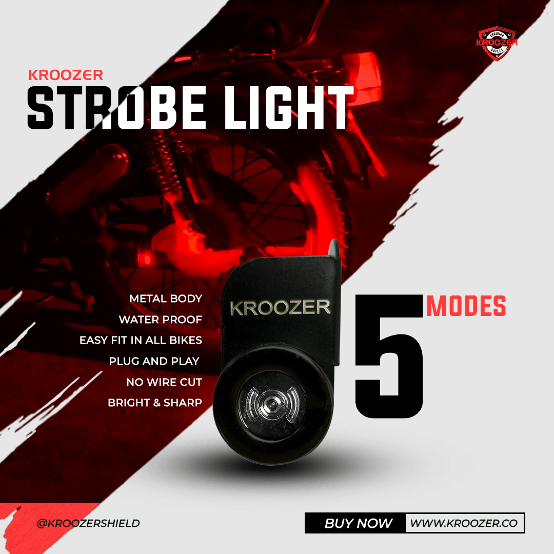Kroozer Strobe light Pro pair