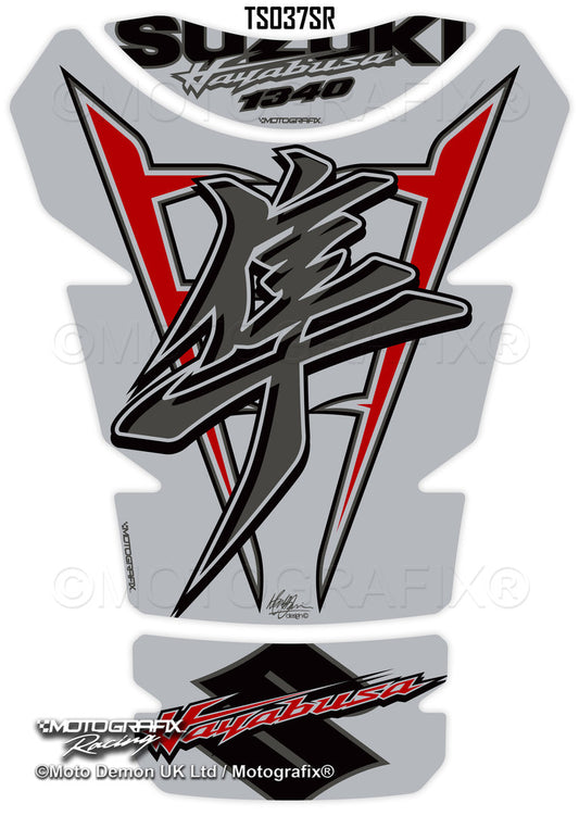 Motografix tank pad Suzuki Hayabusa 1340 (21-25) TS037SR