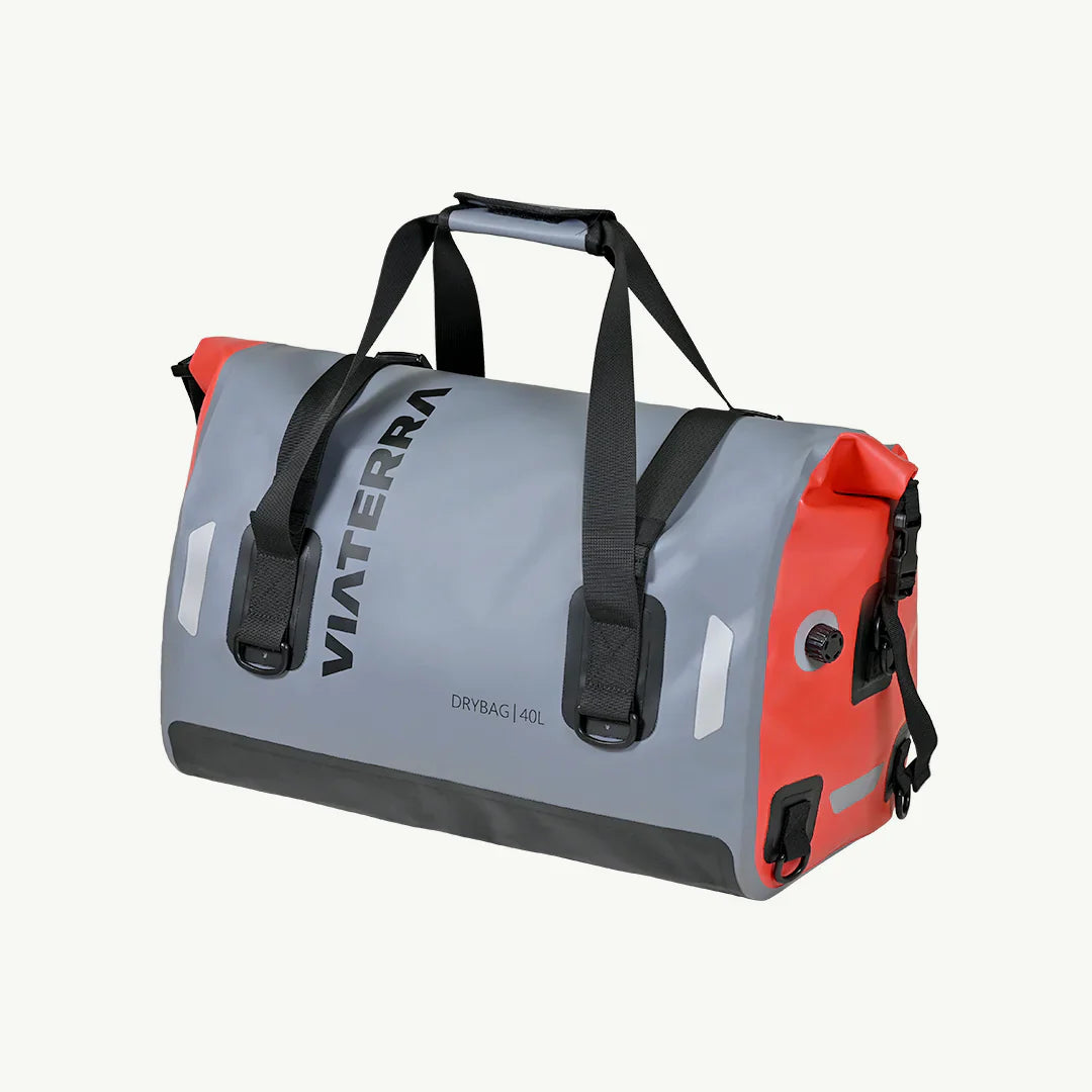 ViaTerra DryBag 40L - 100% Waterproof Motorcycle Tailbag (Universal)