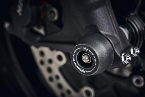 Evotech Front Spindle Bobbins for Honda CBR650R (2019+) - PRN012653