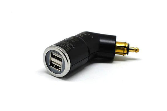 Cliff Top DIN (HELLA) TO USB CONVERTOR (ANGLED STANDARD) - 3.3A