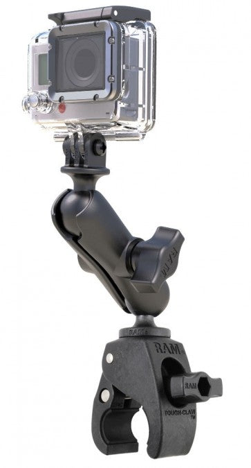RAM Small Tough-Claw™ with Universal Action Camera Adapter