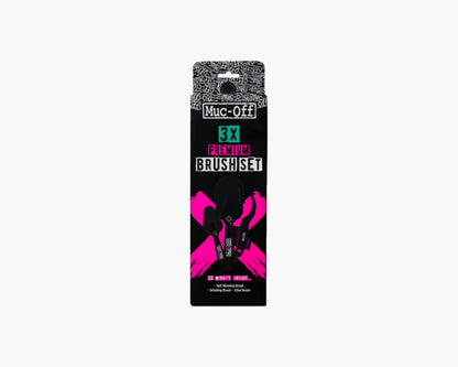 Muc-Off 3x Premium Brush Set