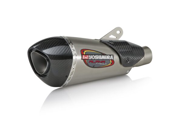 Yoshimura Alpha T Slip-On Titanium, W/ Titanium Muffler For Yamaha YZF-R1/M/S 15-20