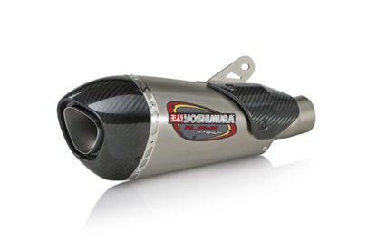 Yoshimura Alpha T Slip-On Titanium, W/ Titanium Muffler For Yamaha YZF-R1/M/S 15-20