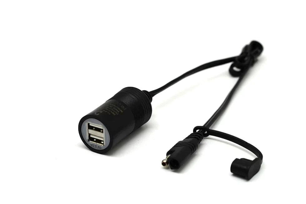 Cliff Top SAE TO DUAL USB A (CABLED)