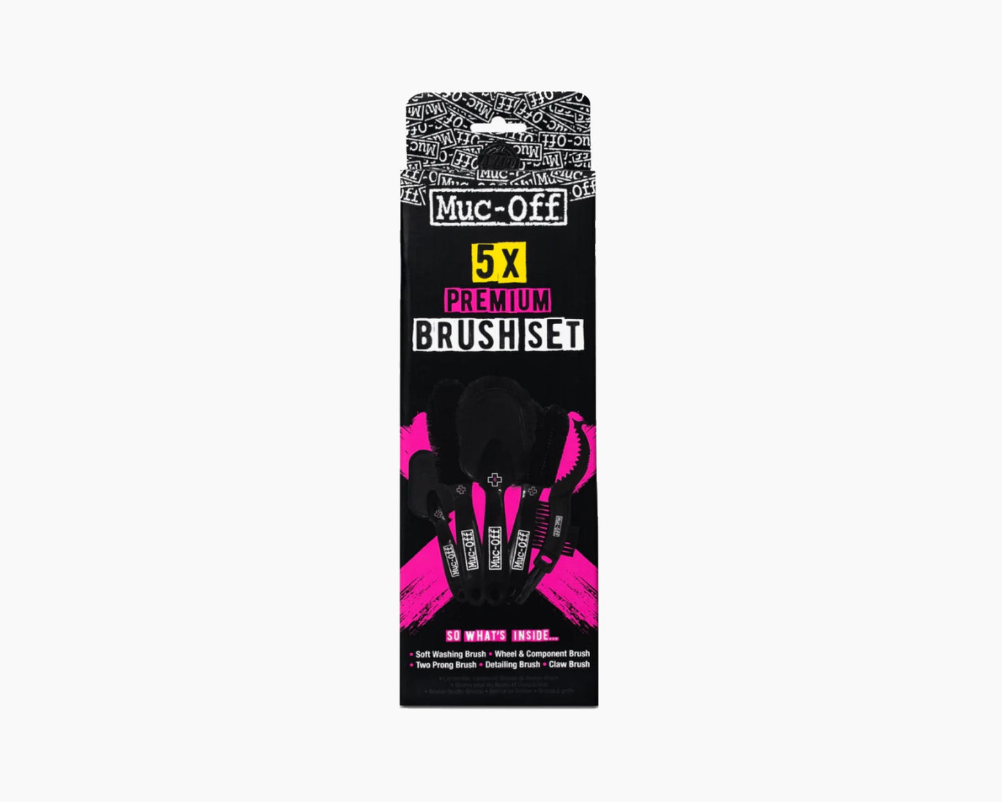 Muc-Off 5x Premium Brush Set