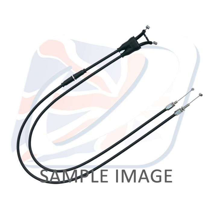 Venhill Honda FL Throttlecable(Pair)-Black H02-4-156-BK