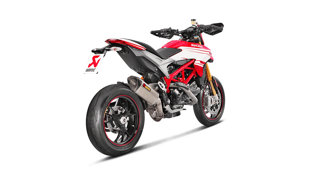Akrapovic Slip-On Line (Titanium) DUCATI HYPERMOTARD 2013-18