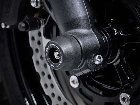 Evotech Front Spindle Bobbins for Kawasaki Z650 (2017+) - PRN013630