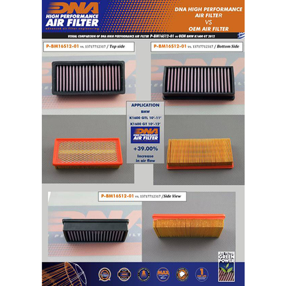 DNA Air Filter BMW K 1600 Series (10-17)