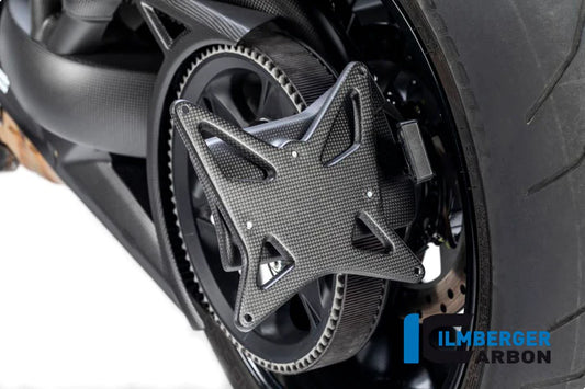 Carbon License Plate Holder for Ducati Diavel - Ilmberger Carbon