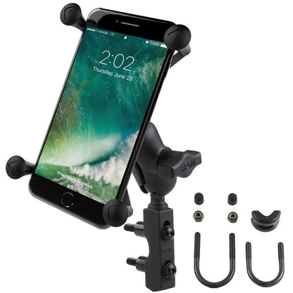 RAM® X-Grip® Large Phone Mount with Brake/Clutch Reservoir Base