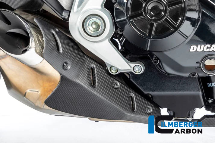 Carbon Exhaust Cover for Ducati XDiavel - Ilmberger Carbon