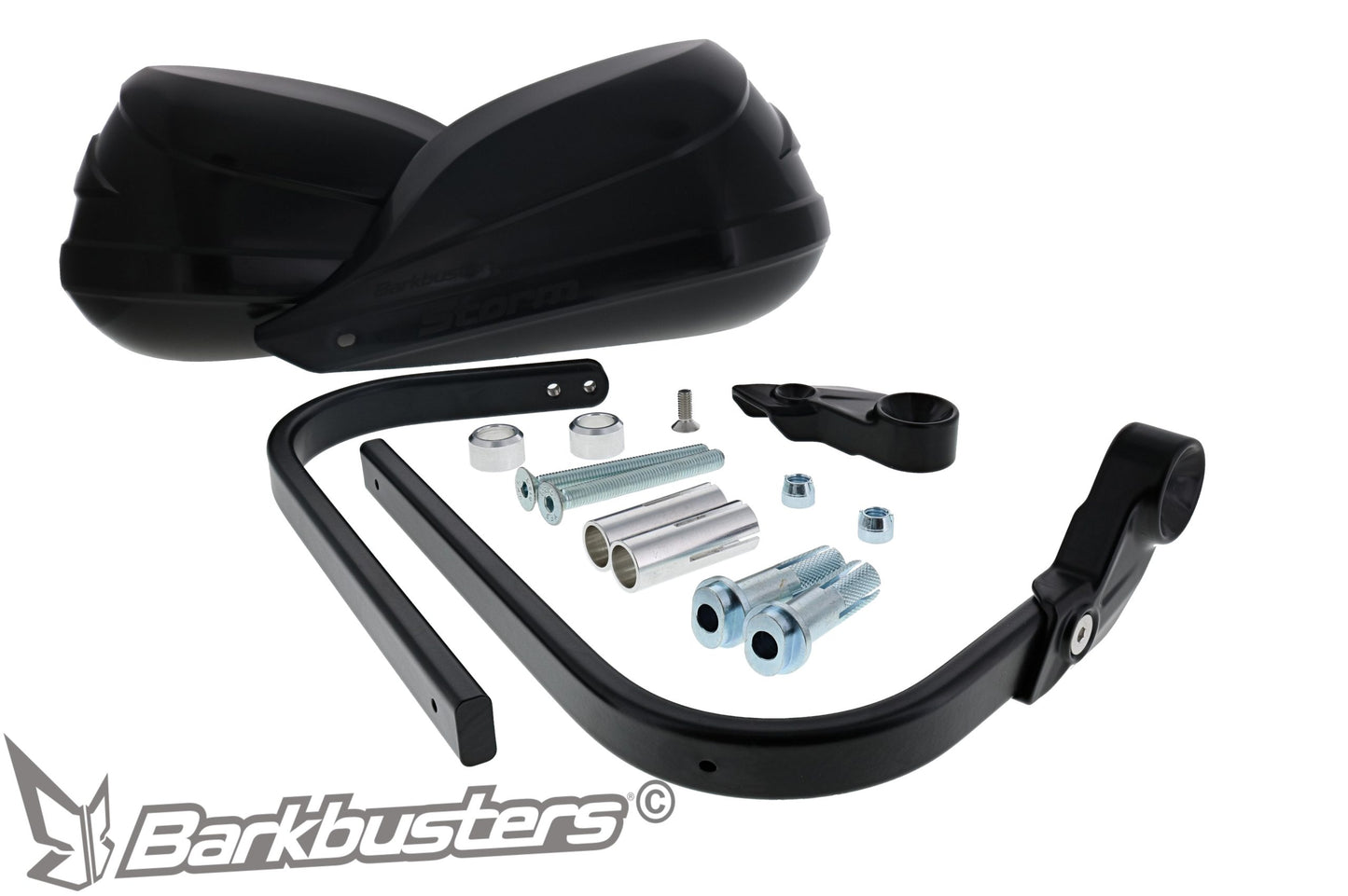 BARKBUSTERS STORM Handguard – Single Point Bar End Mount (hollow)