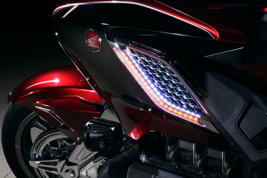 GOLDSTRIKE LED LIGHTED RADIATOR GRILL PANELS GL1800 BY TWINART