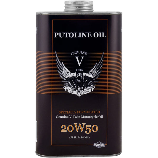 Putoline Genuine V-Twin 20W-50 Engine Oil 1 Litre