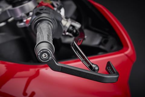 Evotech Brake And Clutch Lever Protector Kit for Ducati Panigale V2 (2020-24) - PRN015536-015554-016067-016075