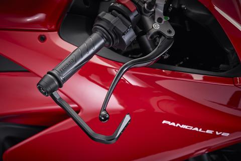 Evotech Brake And Clutch Lever Protector Kit for Ducati Panigale V2 (2020-24) - PRN015536-015554-016067-016075