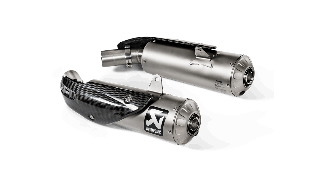 Akrapovic Slip-On Line (Titanium) DUCATI SCRAMBLER 1100 2018-20