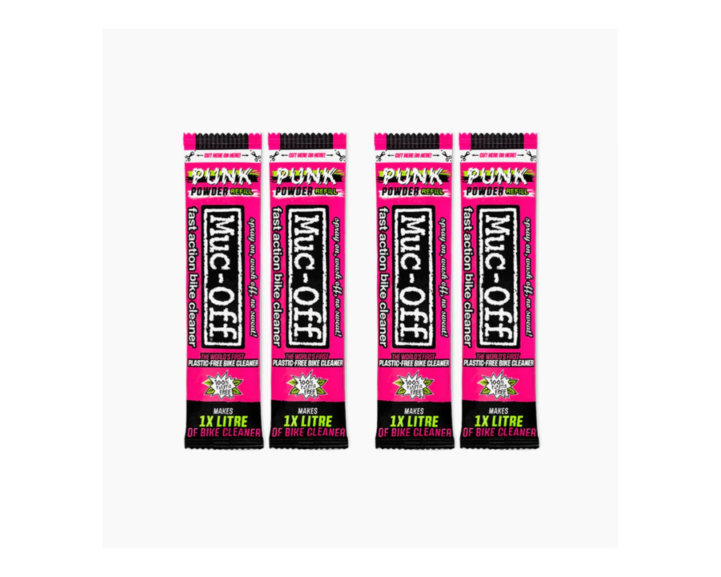 Muc-Off Punk Powder Bike Cleaner – 4 Pack