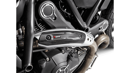 Akrapovic Heat shield (Carbon) DUCATI SCRAMBLER ICON/URBAN ENDURO/CLASSIC/FULL THROTTLE 2015-21