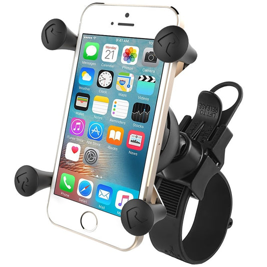 RAM EZ-Strap Rail Mount with Universal X-Grip Phone Holder