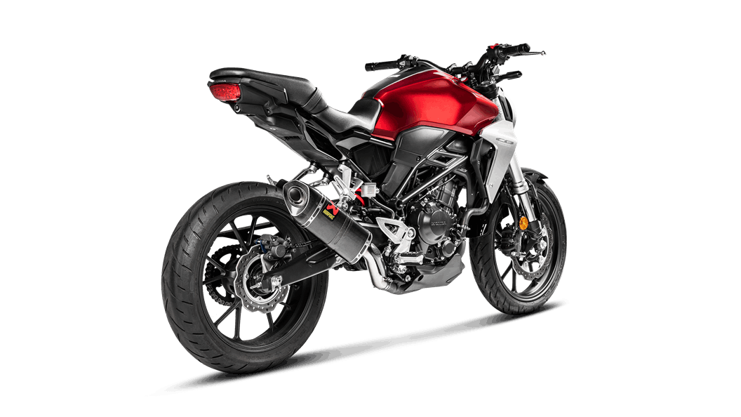 Akrapovic Slip-On Line (Carbon) HONDA CB 300 R 2018-24
